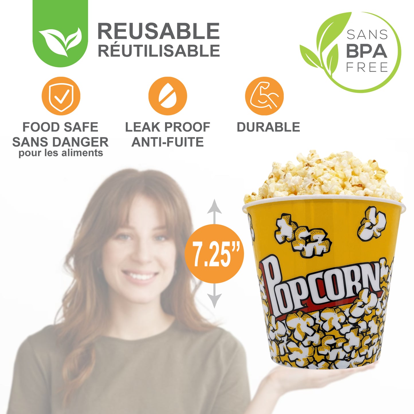 Popcorn Bucket - Medium